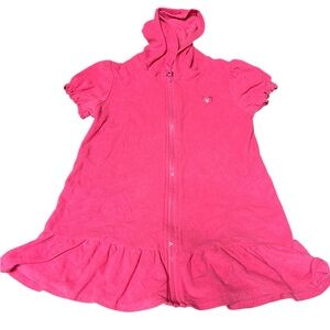 EUC - Girls Hooded Swim Cover-Up - Size 7/8